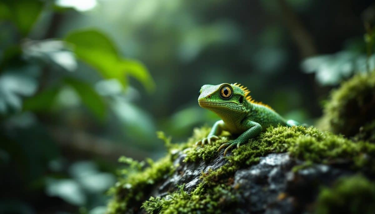 Le mystère du mini-dragon de Bornéo : un lézard insaisissable