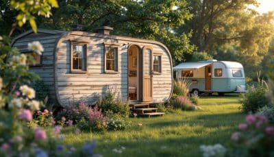 Une grosse amende pour les Français qui mettent leurs mobil-homes et caravanes dans le jardin