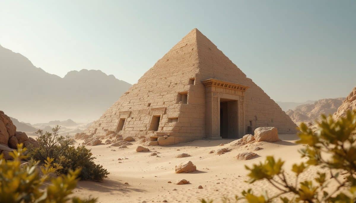 Des archéologues très surpris par la découverte de cette pyramide grecque près de la Mer Morte