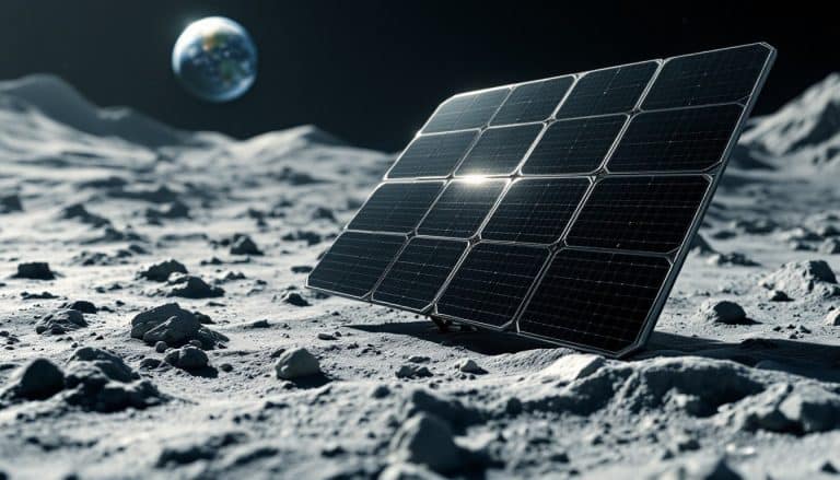 Des cellules photovoltaïques créées avec de la poussière lunaire par des scientifiques