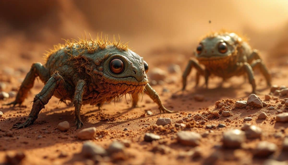 Des organismes terrestres capables de résister aux conditions sur la planètes Mars