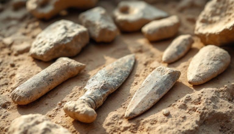 Des outils préhistoriques en pierre vieux de 20 000 ans découvert en Afrique du Sud