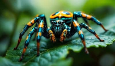 Cette araignée paon fait mieux que les pilotes de chasse et ont un énorme potentiel en robotique
