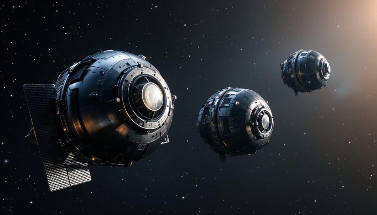 3 satellites russes mystérieux, personne ne sait à quoi ils servent et un élément de l'un d'eux s'est détaché