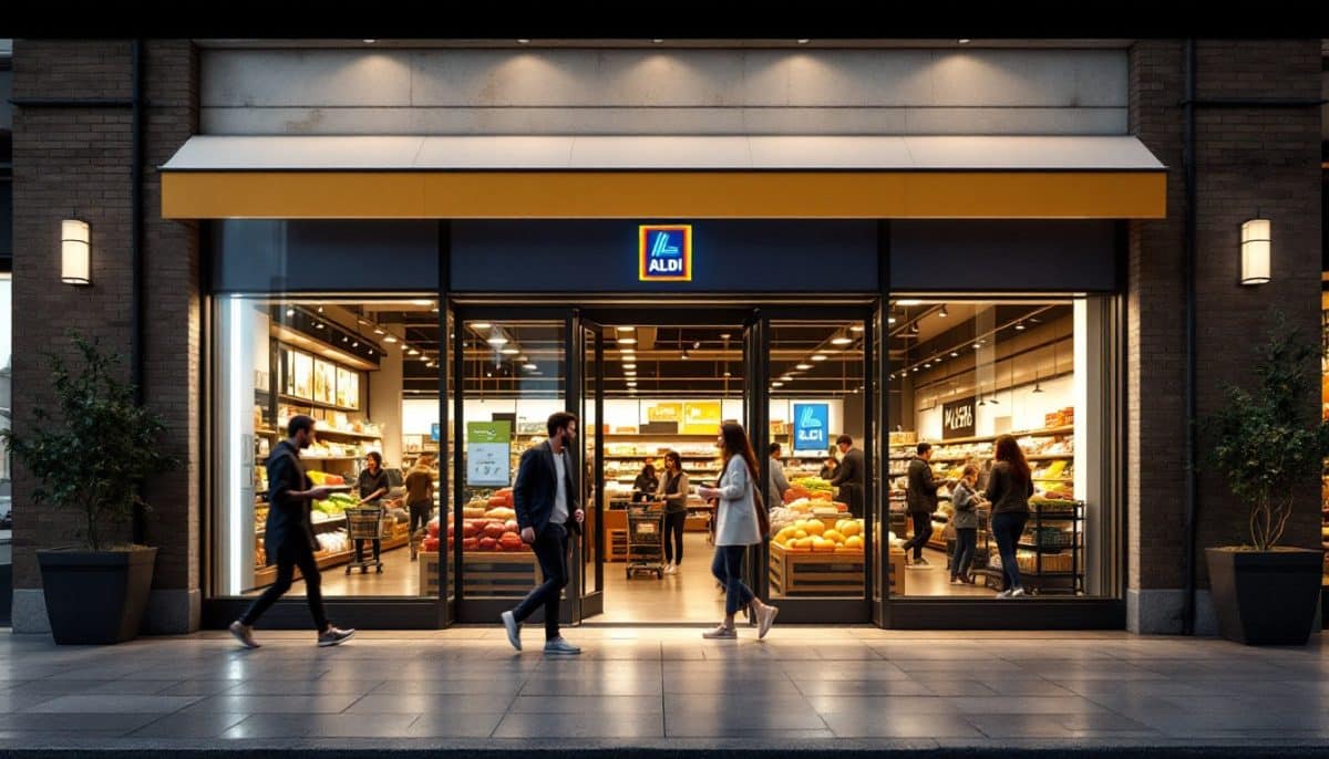 Ce supermarché Aldi fait payer tous ses clients 11 euros avant de rentrer dans son magasin et voici la raison