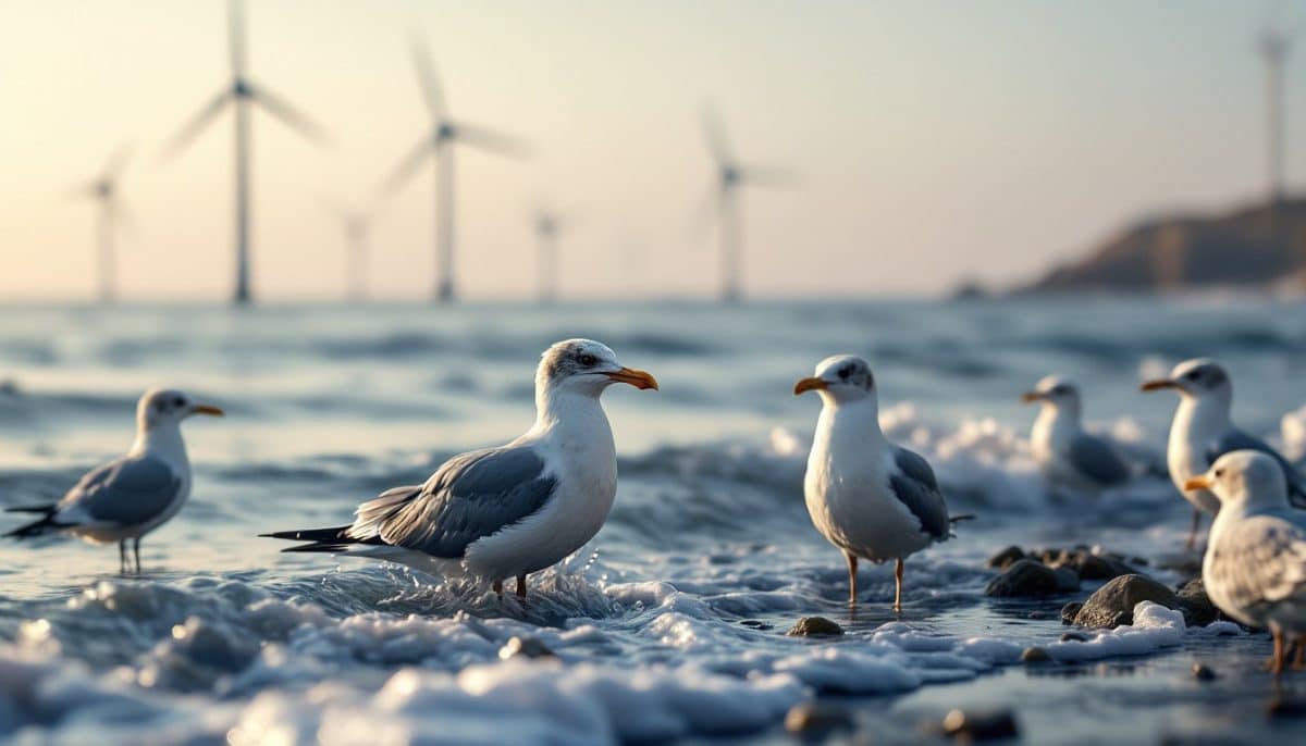 Ces effets inattendus des éoliennes en mer sur la faune sauvage