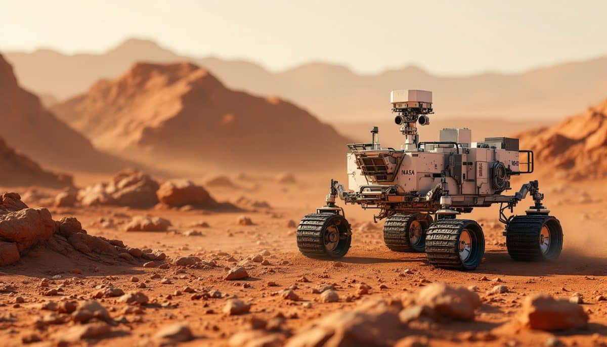 Exploration de Mars : le robot Perseverance sur la trace d'un passé ...