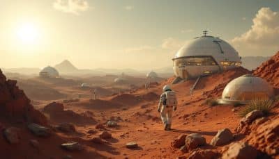 La colonisation de Mars : une vision audacieuse face à l'extinction solaire selon Elon Musk
