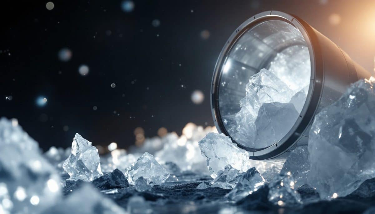 Le télescope James-Webb fait une découverte surprenante avec de la glace cristalline ailleurs dans l'univers