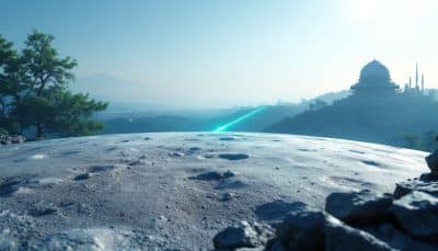 La Chine réussit un tir de laser inédit qui a rebondi sur la Lune en plein jour