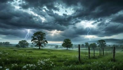 Météo fin de semaine : gros orages au sud et fraîcheur généralisée