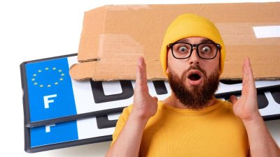 Ces lettres sont interdites sur les plaques d'immatriculation de tous les automobilistes