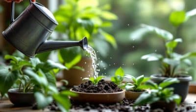 Plantes d’intérieur et dans le jardin : pourquoi le choix du moment de l’arrosage change tout
