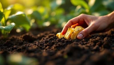 Ce geste génial d'enterrer des bananes dans son jardin pour revitaliser votre sol