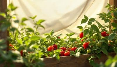 Protéger tomates et fraisiers du soleil : les solutions face à la canicule dans le jardin