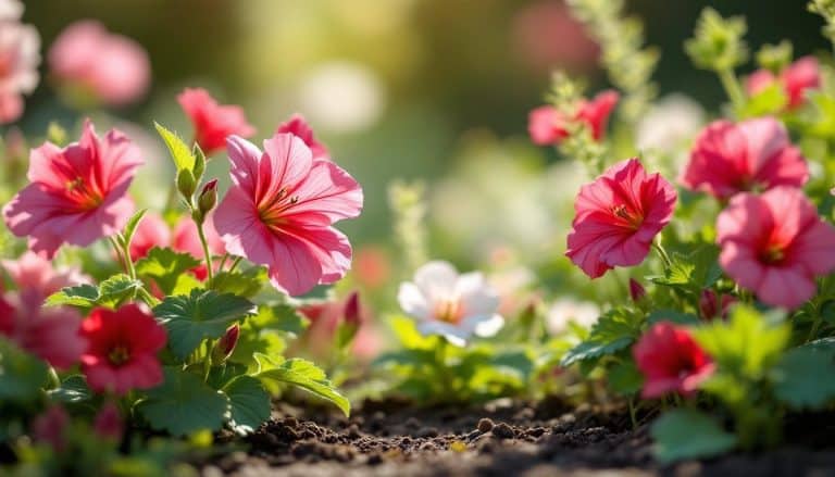 Géraniums, graminées et pourpier ornemental : le tiercé gagnant des plantes dans le jardin contre la chaleur