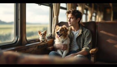 Voyager avec son animal en train pendant l’été : conseils pratiques pour un trajet réussi