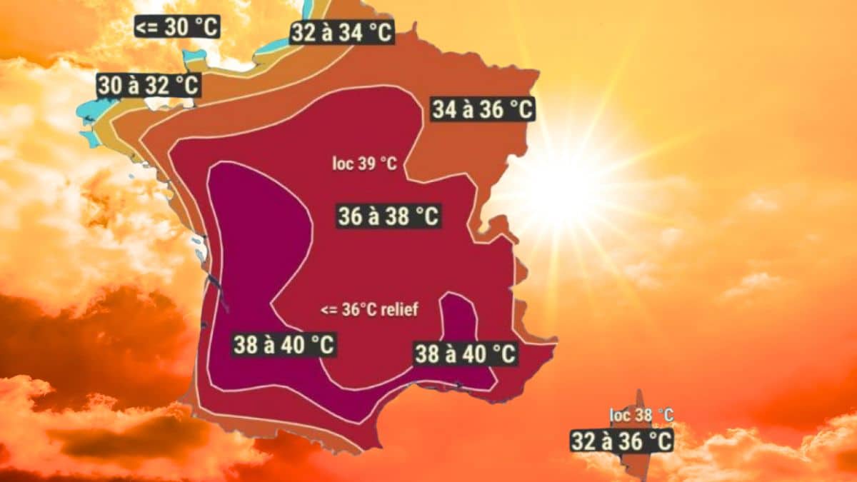 Canicule: 70 départements en vigilance orange ce vendredi, qui est concerné près de chez vous ?