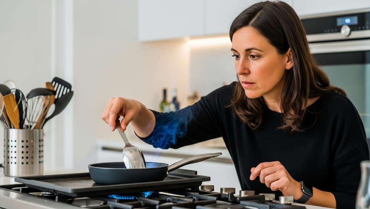 Votre huile fume sur le feu ? Température du point de fumée: quand s’arrêter pour éviter toxines et brûlures