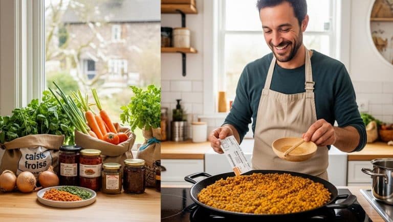 Fin de mois serré ? Je cuisine 5 repas pour 25 € : tickets, recettes, planning et restes malins
