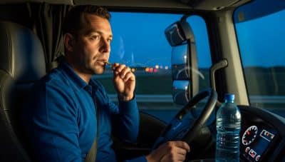 3h du matin, paupières lourdes au volant: l’astuce d’un routier pour tenir toute la nuit, plus efficace que tous les cafés