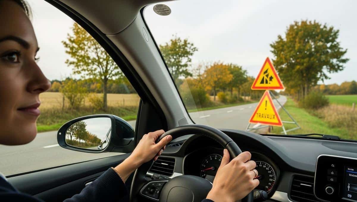 Lepointdujour.fr - Sur la route, vous voyez un panneau retourné: voici ce que ça veut dire et le bon réflexe