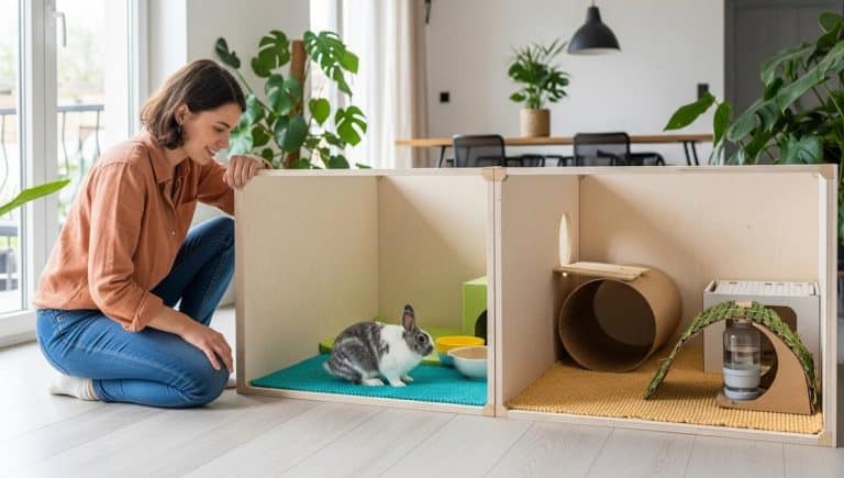 Lepointdujour.fr - Lapin d’intérieur : 5 erreurs d’enclos à éviter pour prévenir les blessures et le stress