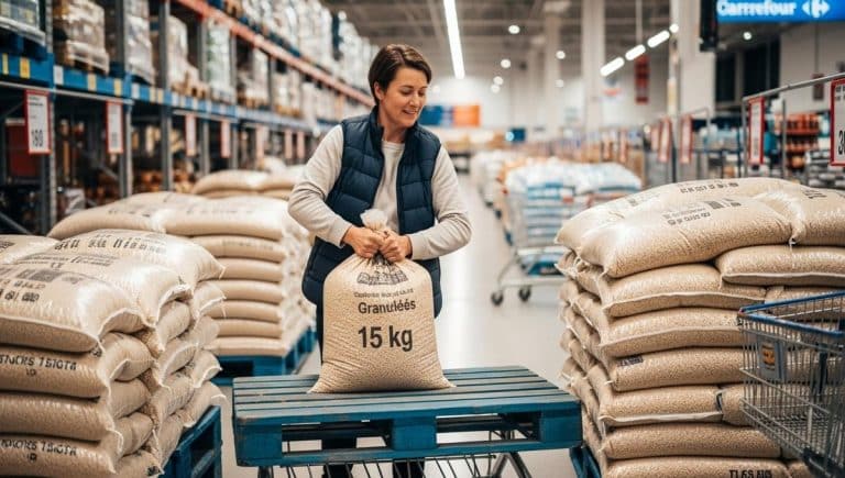Lepointdujour.fr - Carrefour casse le prix des sacs de pellets en France: meilleure offre du moment pour faire le plein avant l’hiver