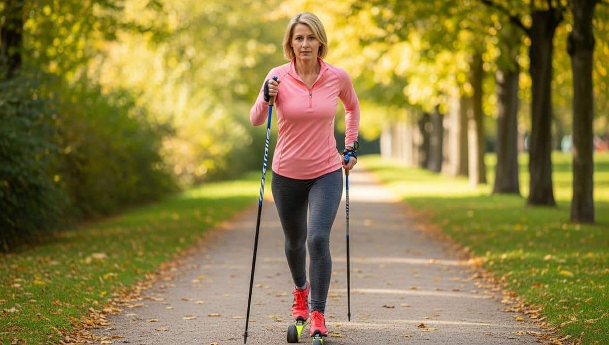 Lepointdujour.fr - Marche nordique: faites travailler 90 % de vos muscles et sculptez votre silhouette en plein air