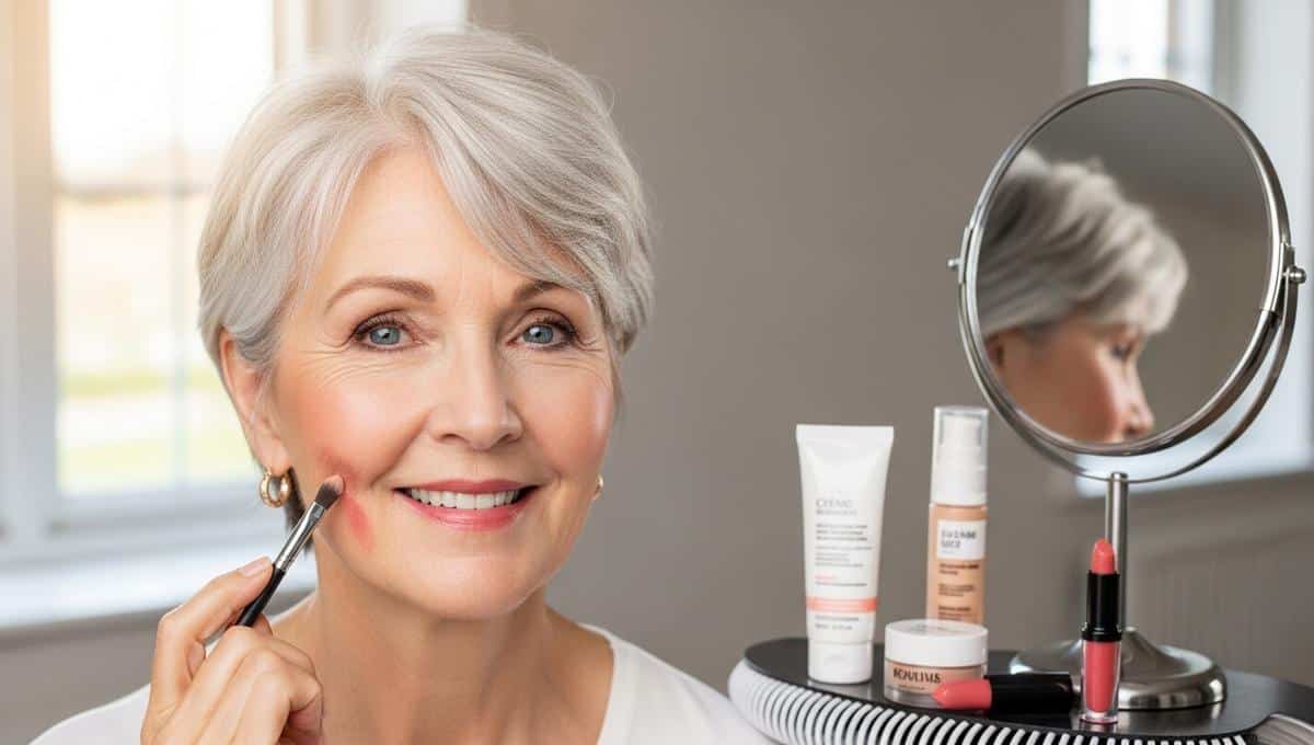 Après 60 ans, vous hésitez devant le miroir ? 3 règles d’or d’une maquilleuse de 66 ans pour un maquillage facile et lumineux