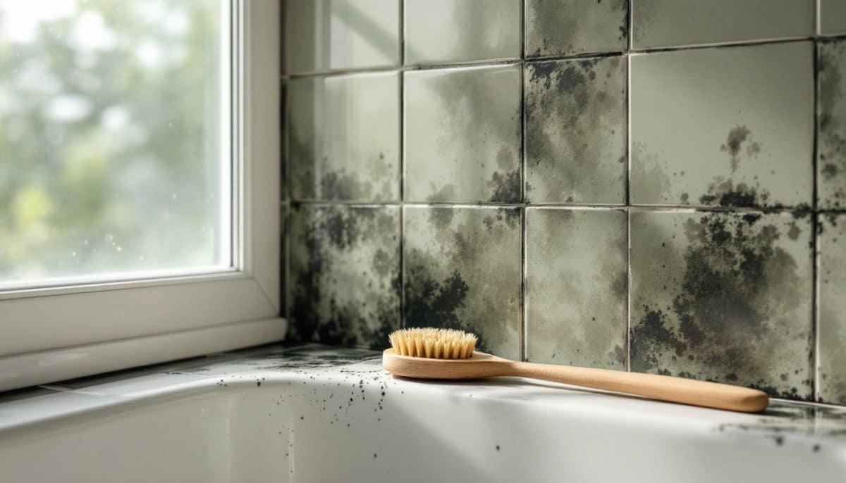 Moisissures dans la salle de bain : la méthode ‘15 minutes’ qui marche vraiment