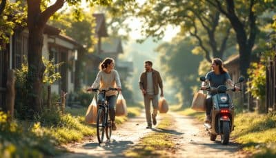 On vit sans voiture en zone rurale : comment s’organiser, quels coûts anticiper et quel rôle joue la solidarité entre voisins ?