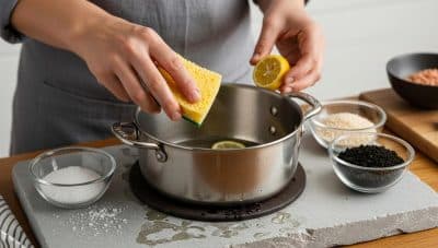 Lepointdujour.fr - Poêles: nettoyez-les sans produits chimiques avec une astuce maison rapide