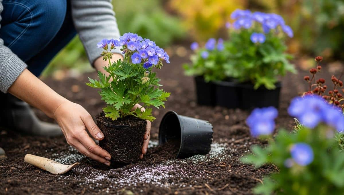 Lepointdujour.fr - Géranium Rozanne plante du siècle: se plante en octobre et offre 6 mois de floraison sans entretien