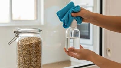Lepointdujour.fr - Ingrédient de cuisine: l’astuce d’une experte rend vos vitres étincelantes sans bicarbonate ni alcool