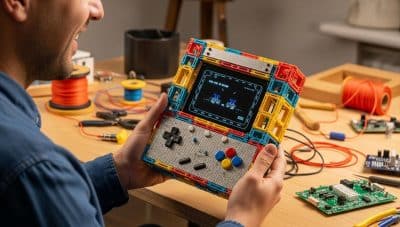 Lepointdujour.fr - Game Boy en Lego devient une console jouable avec écran et boutons fonctionnels