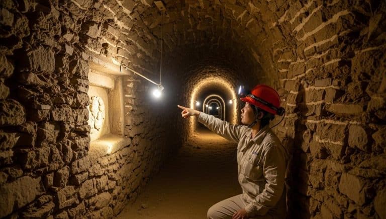 Lepointdujour.fr - Tunnels géants en Chine: des archéologues révèlent un réseau caché sous une ville antique
