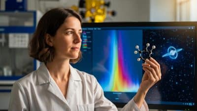 Lepointdujour.fr - Télescope spatial James Webb détecte des ingrédients de la vie dans une étoile glacée au-delà de la Voie lactée