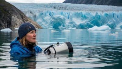Lepointdujour.fr - Vagues fantômes sous les glaciers du Groenland: hautes comme un gratte-ciel, elles accélèrent la fonte