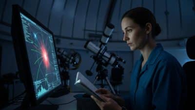 Lepointdujour.fr - Astronomes observent une étoile proche libérer une éruption capable d’arracher l’atmosphère d’une planète entière