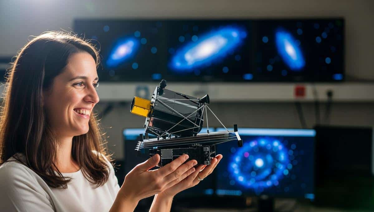 Lepointdujour.fr - Télescope James Webb découvre un trou noir géant 350 millions d'années après le Big Bang