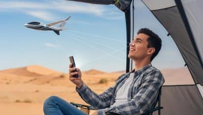 Lepointdujour.fr - Starlink: une technologie rivale connecte directement les smartphones, sans parabole