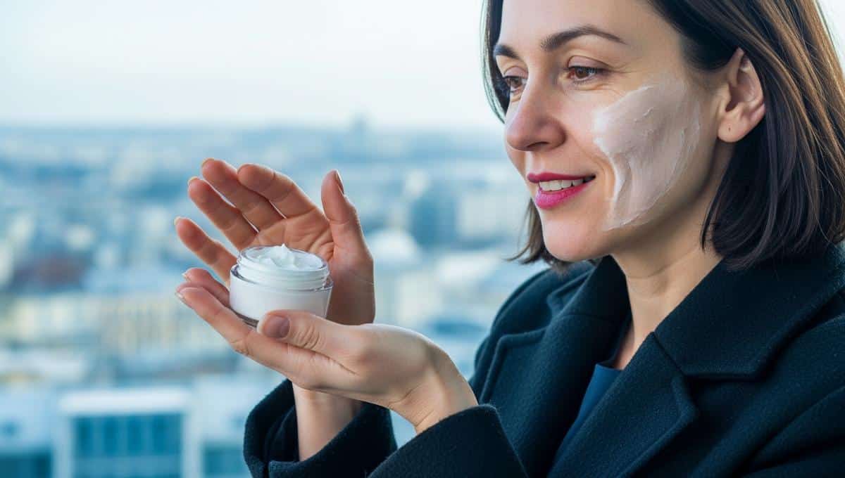 LePointDuJour - Quelle est la meilleure crème pour le visage quand il fait froid après 40 ans ?