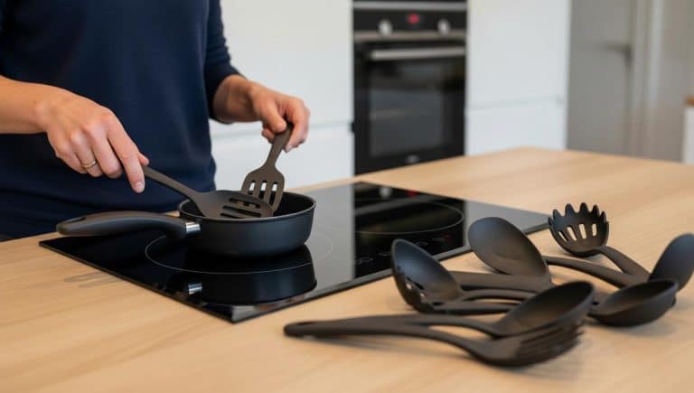 ustensiles de cuisine - Ustensiles de cuisine en plastique noir : 5 raisons de les bannir de votre maison