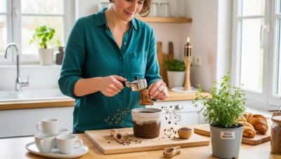 marc de café - Ne jetez plus votre marc de café : 7 façons de le réutiliser au quotidien à la maison