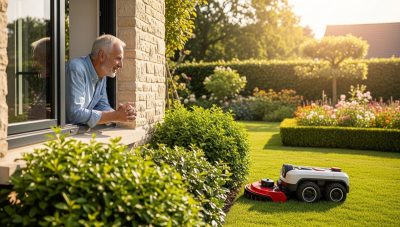 robot tondeuse - Ce robot tondeuse Dreame gère votre pelouse seul grâce à 5 technologies qui changent tout en 2026