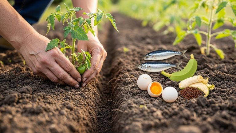 Tomates - Tomates au potager : 5 ingrédients naturels à enterrer au pied pour une récolte spectaculaire