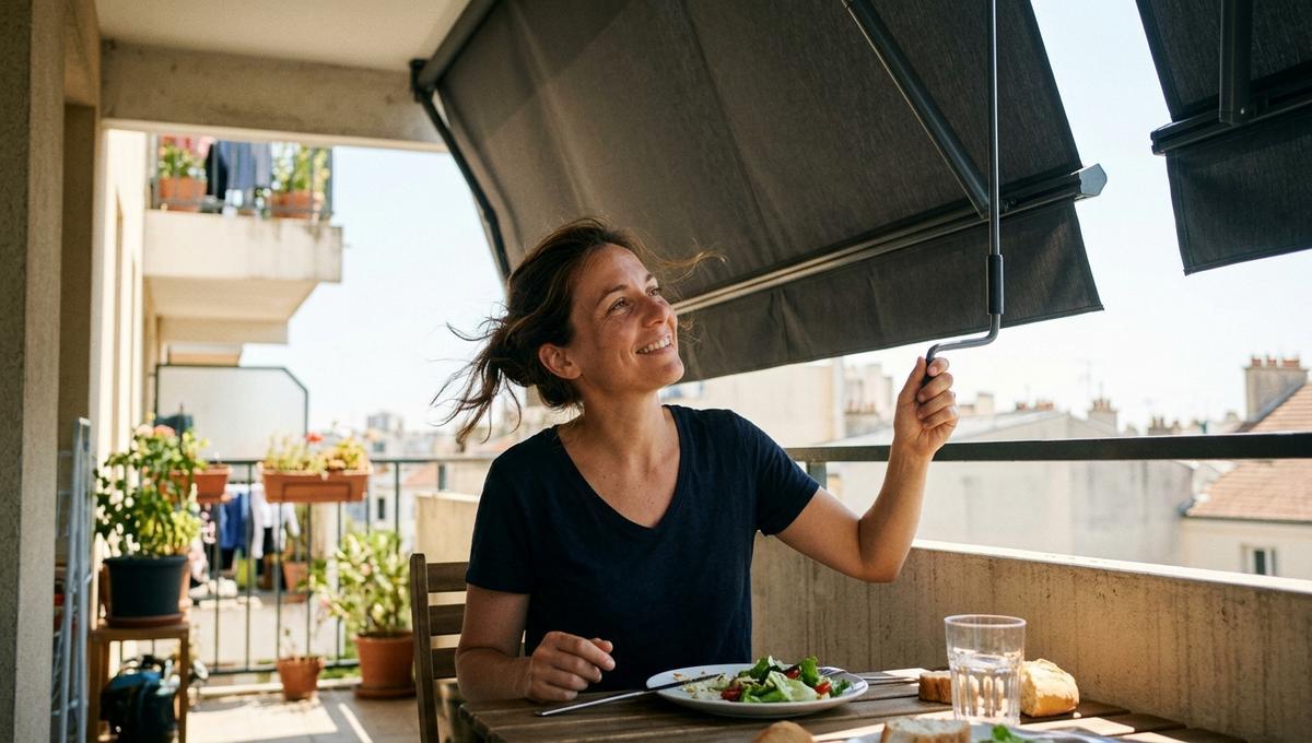 LePointDuJour - Moins de 60 euros chez Lidl pour ombrager sa terrasse tout l'été sans quitter son déjeuner